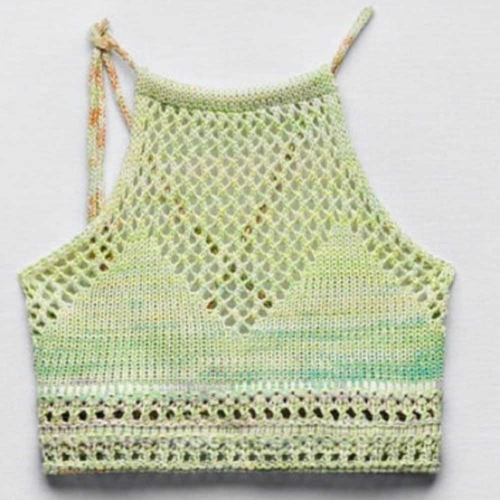 Zara knit halted top - Small - Picture 2 of 6